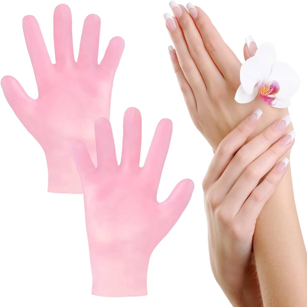 Guantes de silicona manicura