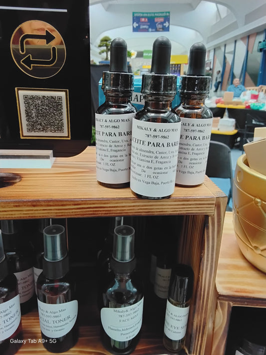 Aceite barba