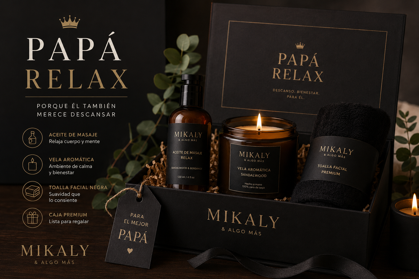 Papá Relax Candle Set