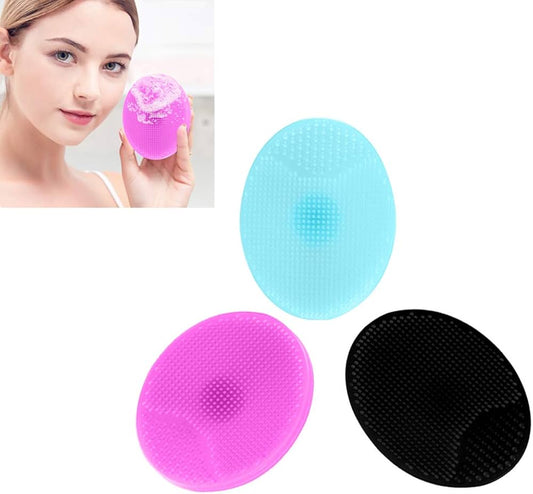 Almohadilla de limpieza facial de silicona