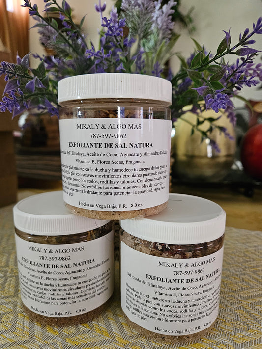 Exfoliante de Sal Natura