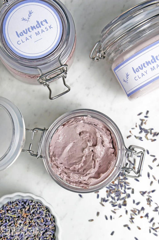 Lavender and Chamomile Jelly Mask