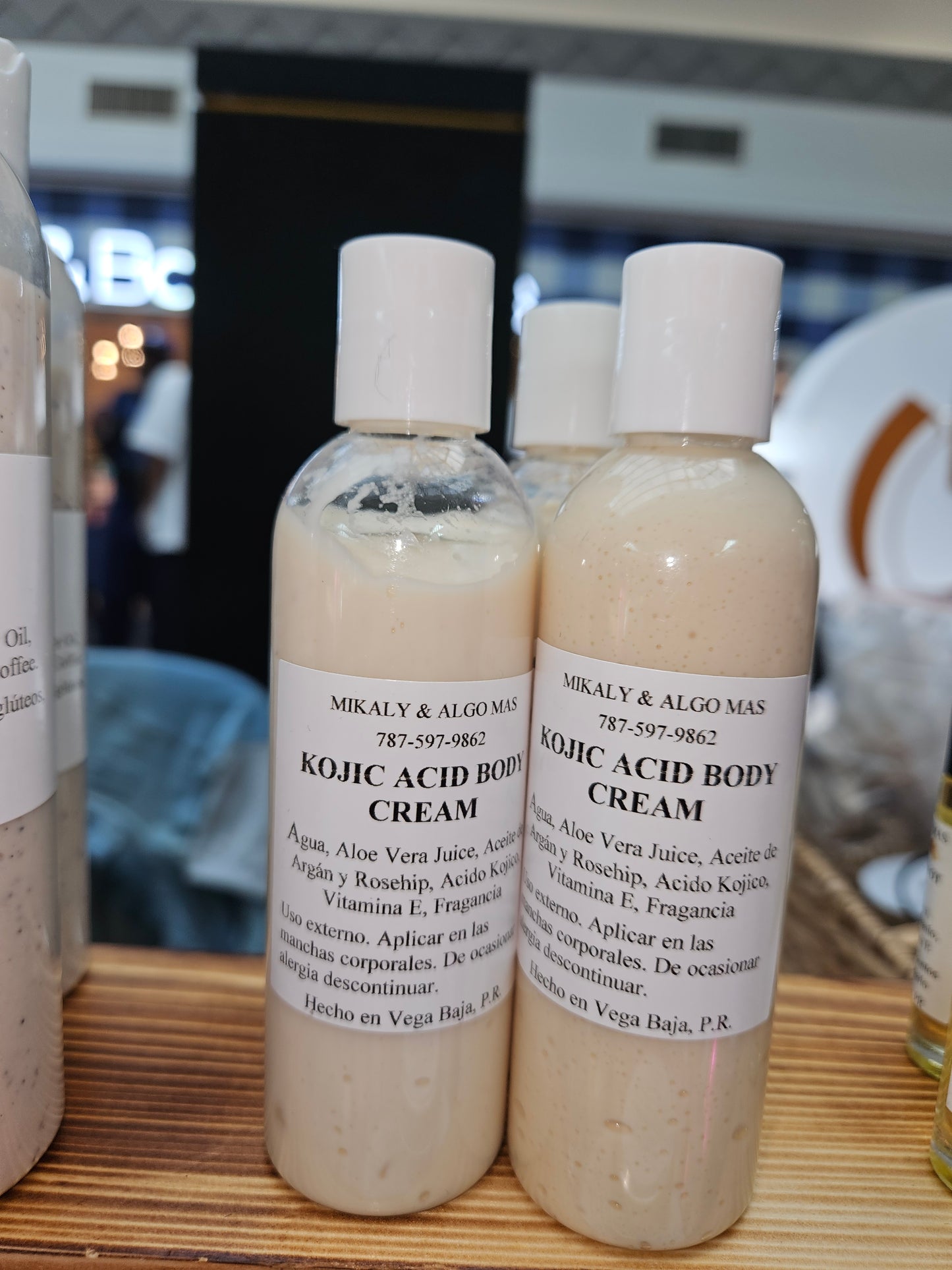 Kojic acid body cream