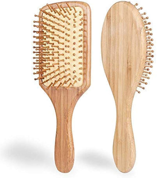 Cepillo de madera para el cabello