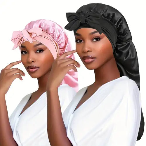 Gorro de satin cabello largo