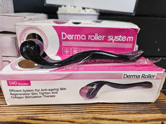 Rodillo manual de micro agujas para el cuero cabelludo( derma roller)