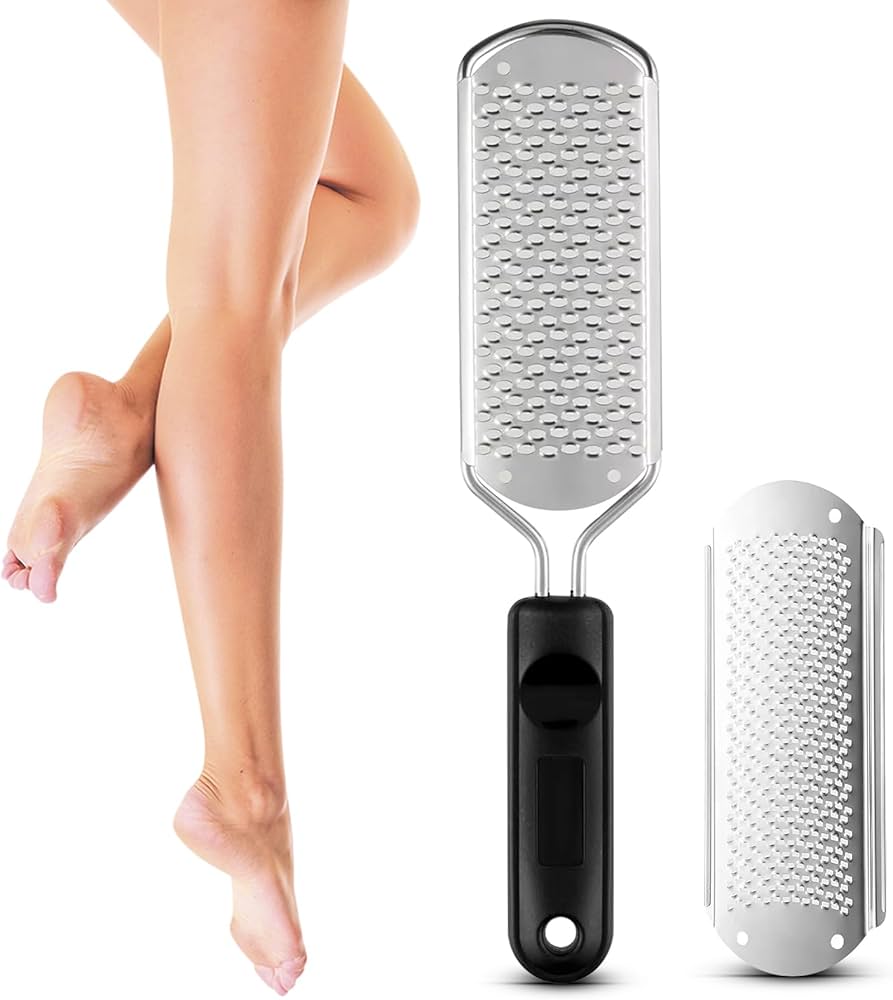 Lima de pie de metal