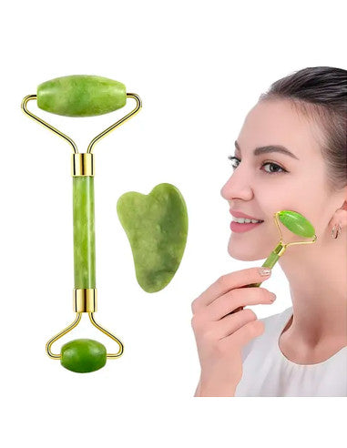 Rodillo de Jade y Guasha