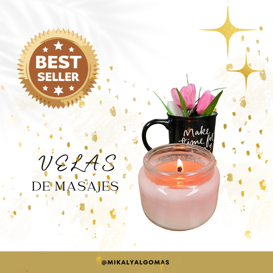BEST SELLER: Velas de masajes